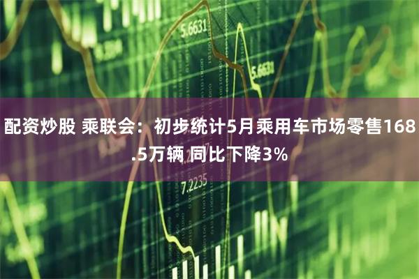 配资炒股 乘联会：初步统计5月乘用车市场零售168.5万辆 同比下降3%