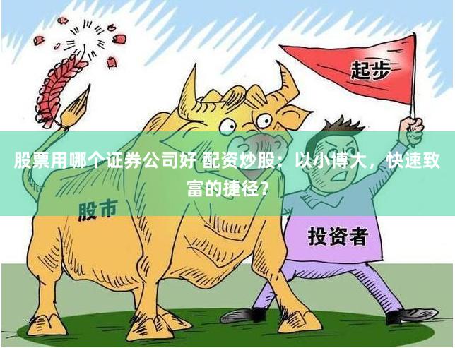 股票用哪个证券公司好 配资炒股：以小博大，快速致富的捷径？